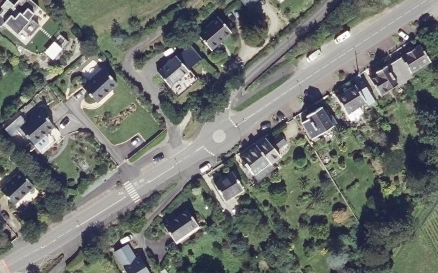Vue aérienne du Mini-giratoire n°781091112