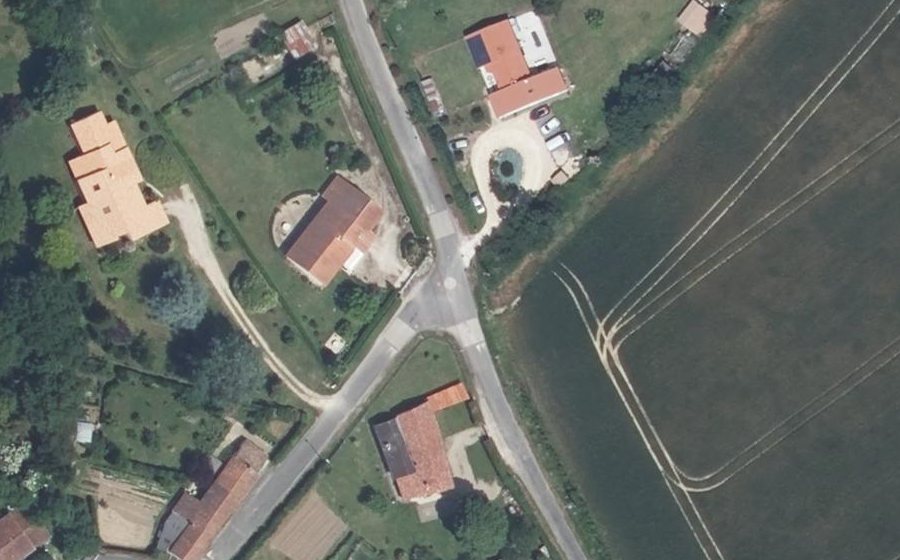 Vue aérienne du Mini-giratoire n°783517162