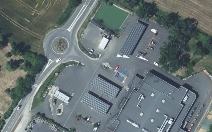 Vue aérienne du Mini-giratoire n°784538498