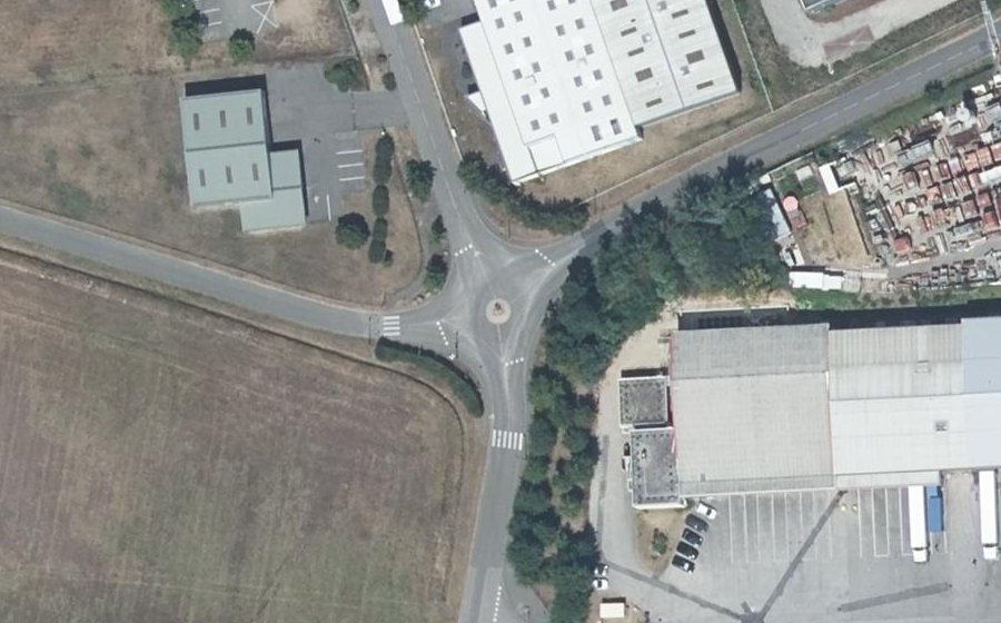 Vue aérienne du Mini-giratoire n°786721761