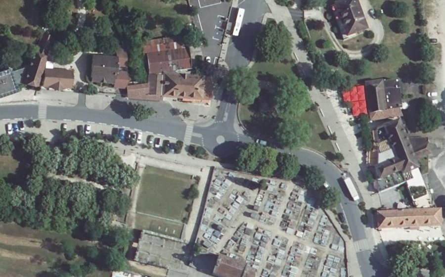 Vue aérienne du Mini-giratoire n°789455570