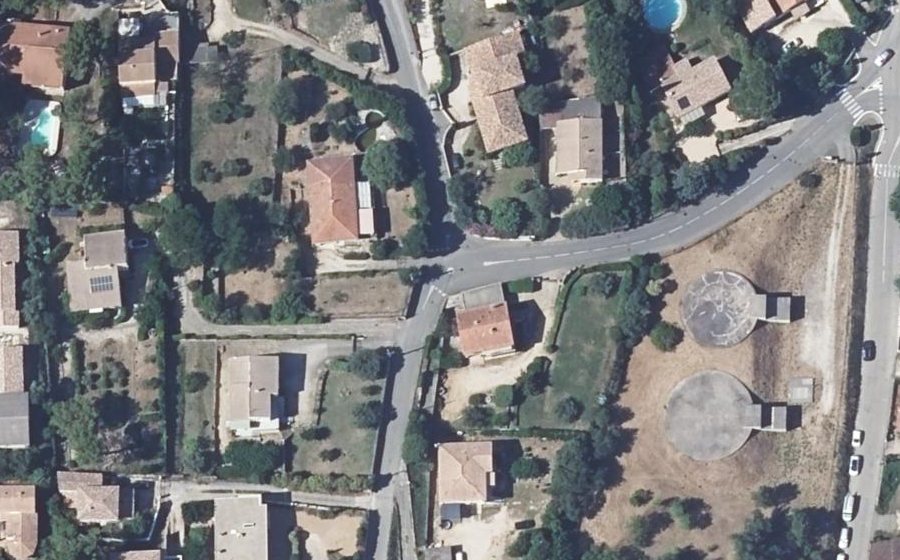 Vue aérienne du Mini-giratoire n°791786091