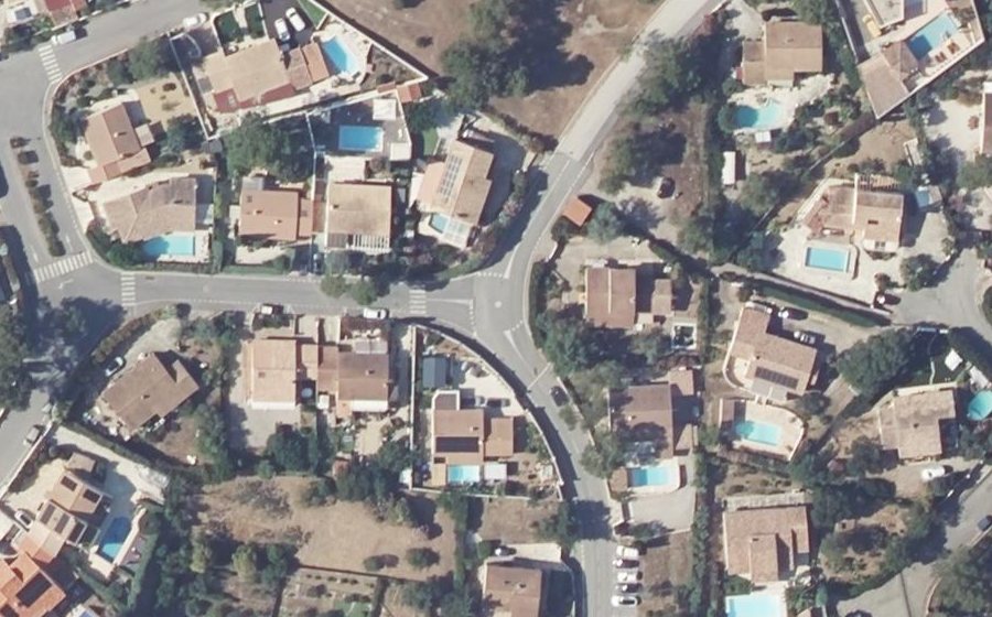 Vue aérienne du Mini-giratoire n°801212923