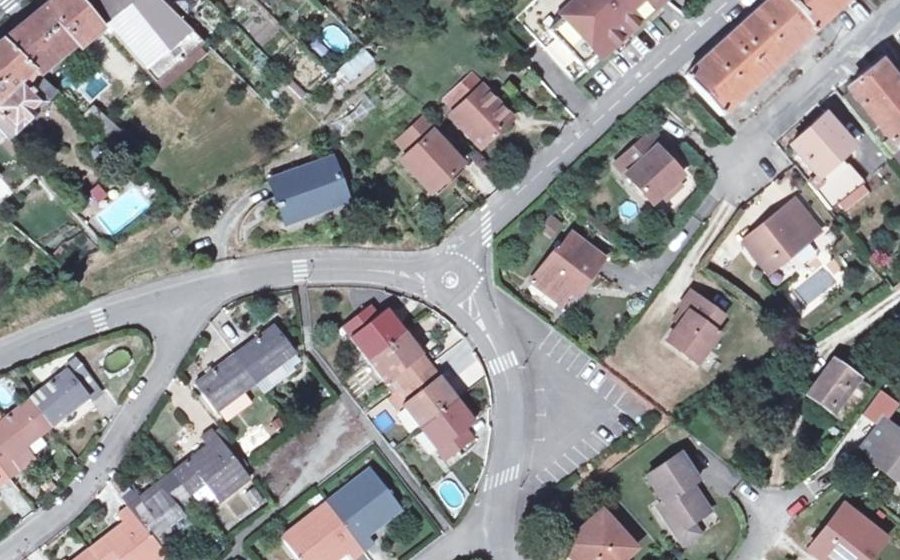 Vue aérienne du Mini-giratoire n°807803280