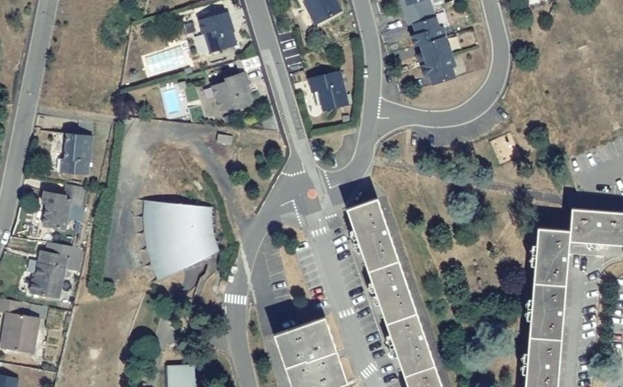 Vue aérienne du Mini-giratoire n°808113818