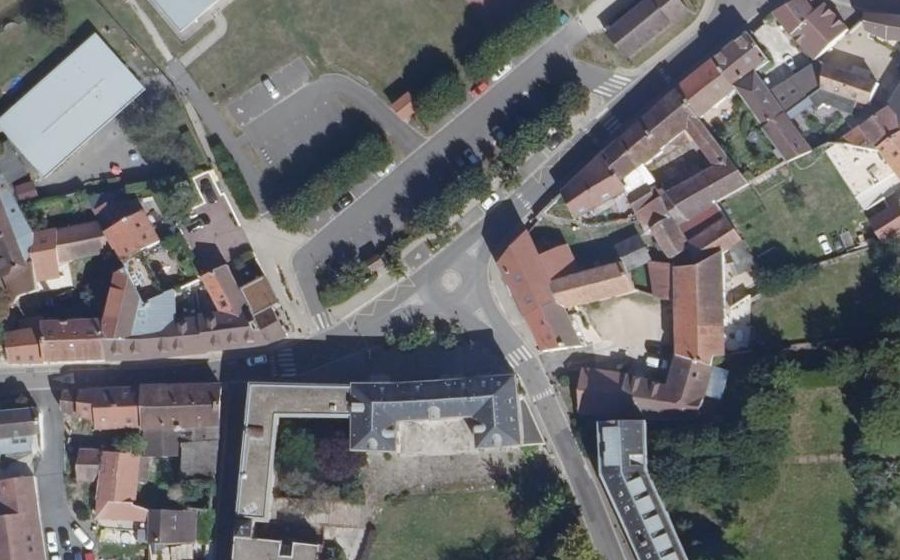 Vue aérienne du Mini-giratoire n°812185082