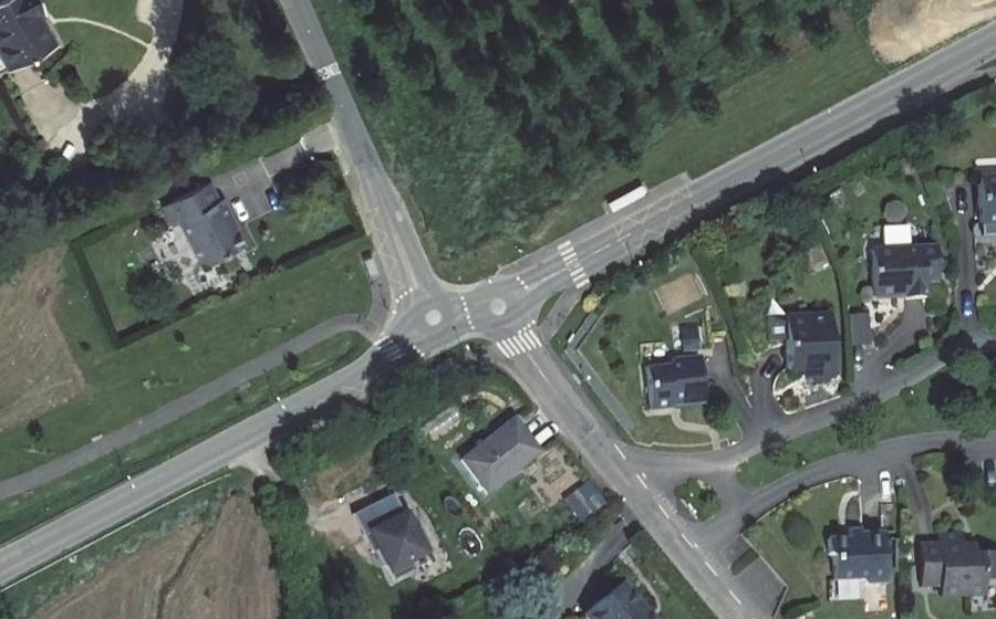 Vue aérienne du Mini-giratoire n°812366423