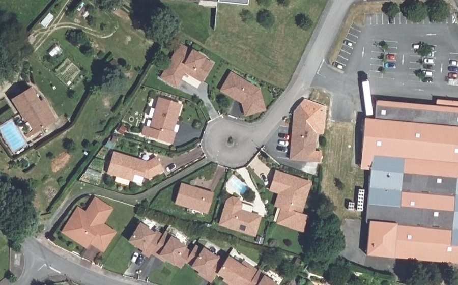 Vue aérienne du Mini-giratoire n°814040984