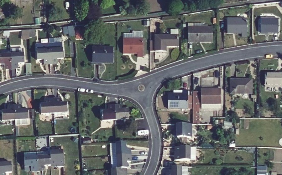 Vue aérienne du Mini-giratoire n°814092436