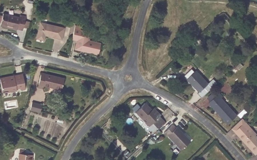 Vue aérienne du Mini-giratoire n°814762055