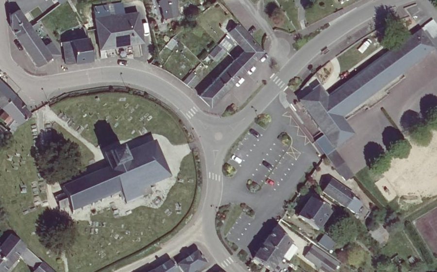 Vue aérienne du Mini-giratoire n°815837956