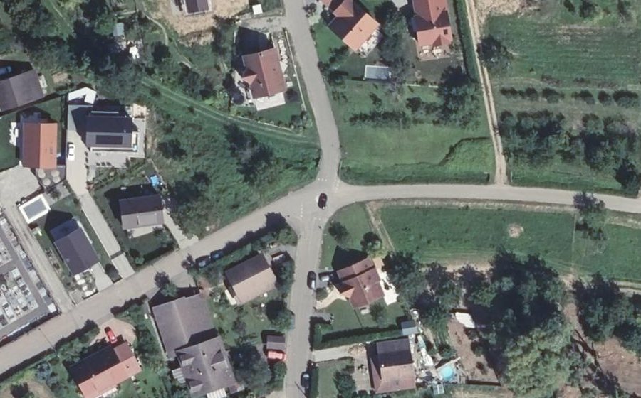 Vue aérienne du Mini-giratoire n°817576431