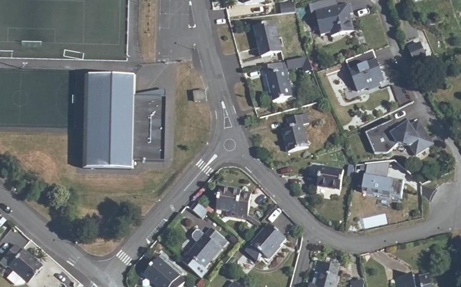 Vue aérienne du Mini-giratoire n°817930600