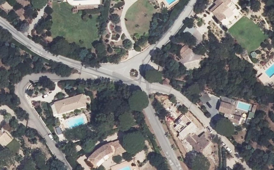 Vue aérienne du Mini-giratoire n°821330159