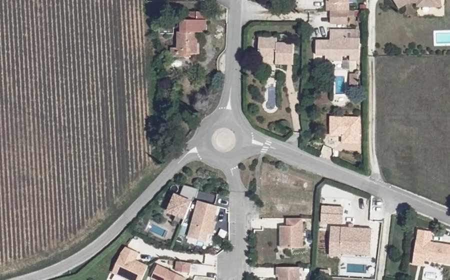 Vue aérienne du Mini-giratoire n°827697762