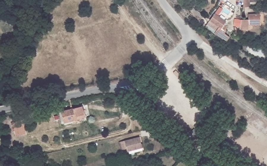 Vue aérienne du Mini-giratoire n°829249349