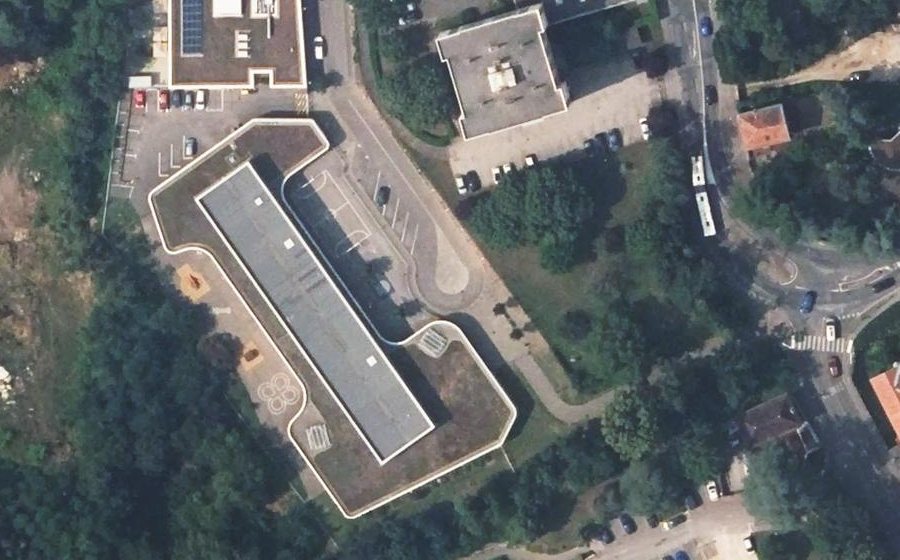 Vue aérienne du Mini-giratoire n°830534282