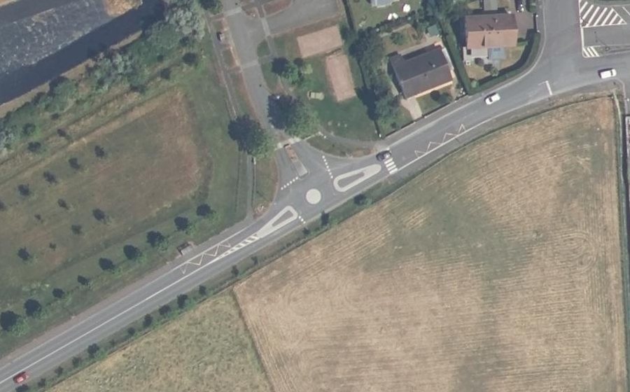 Vue aérienne du Mini-giratoire n°831115197