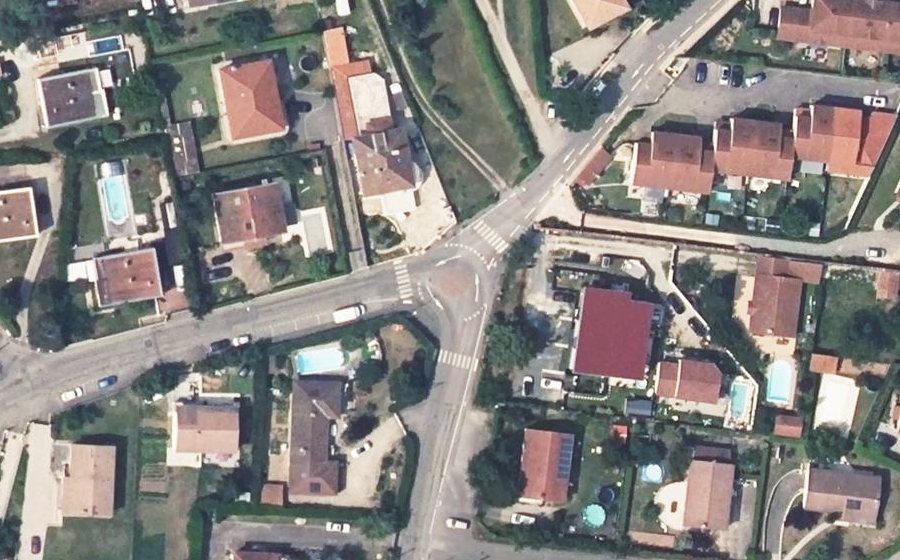 Vue aérienne du Mini-giratoire n°831297446