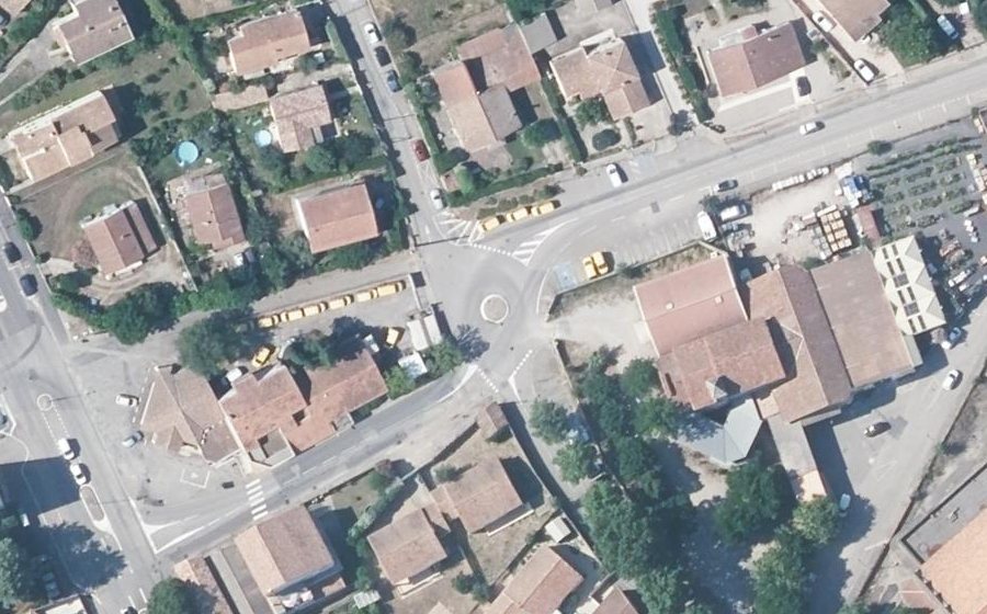 Vue aérienne du Mini-giratoire n°833719391