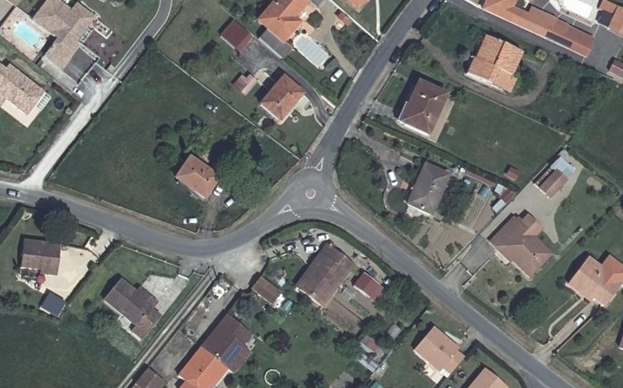 Vue aérienne du Mini-giratoire n°834578805
