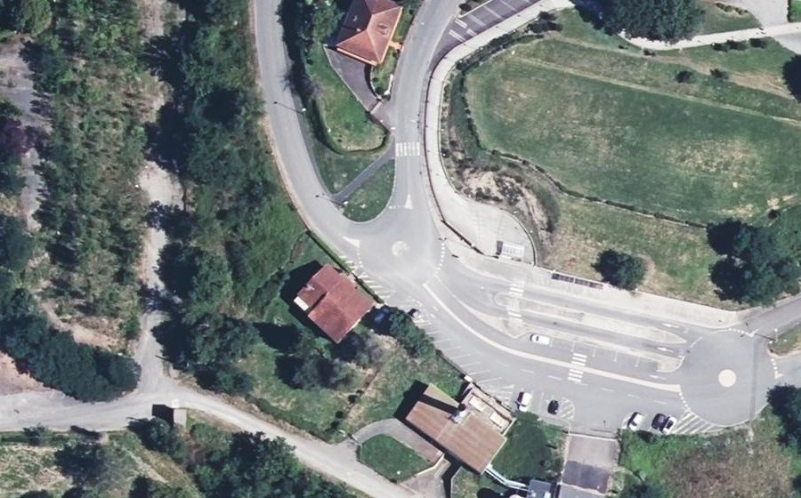 Vue aérienne du Mini-giratoire n°836167643
