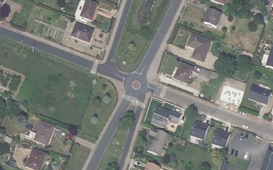 Vue aérienne du Mini-giratoire n°836201583