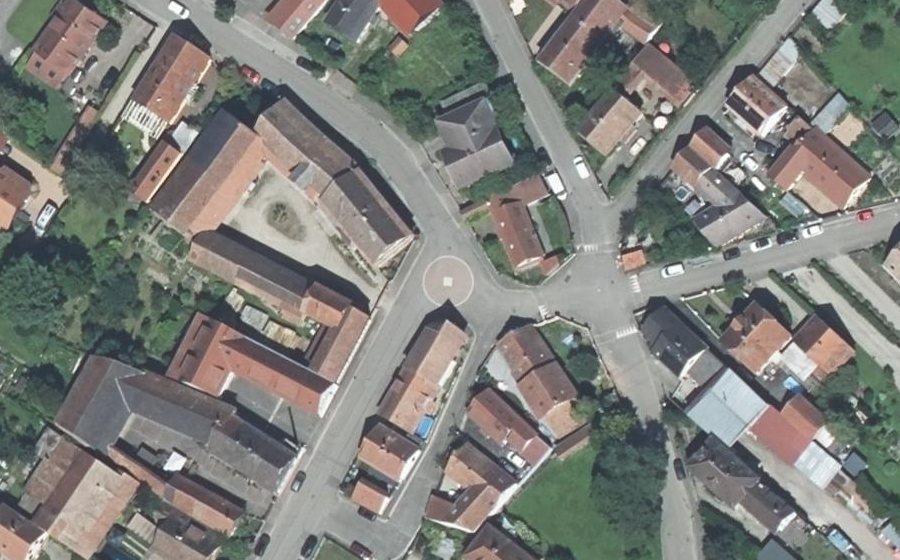 Vue aérienne du Mini-giratoire n°836256775