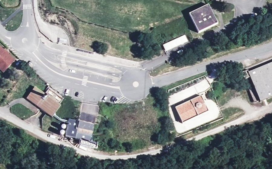 Vue aérienne du Mini-giratoire n°836335092