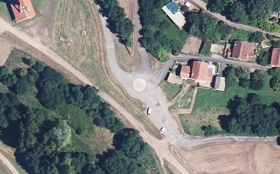 Vue aérienne du Mini-giratoire n°837571721