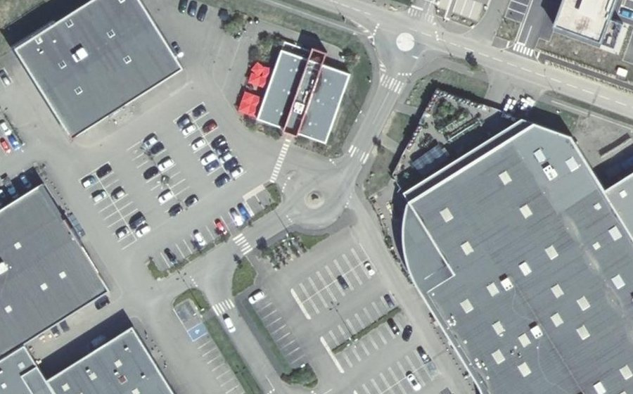 Vue aérienne du Mini-giratoire n°838008589