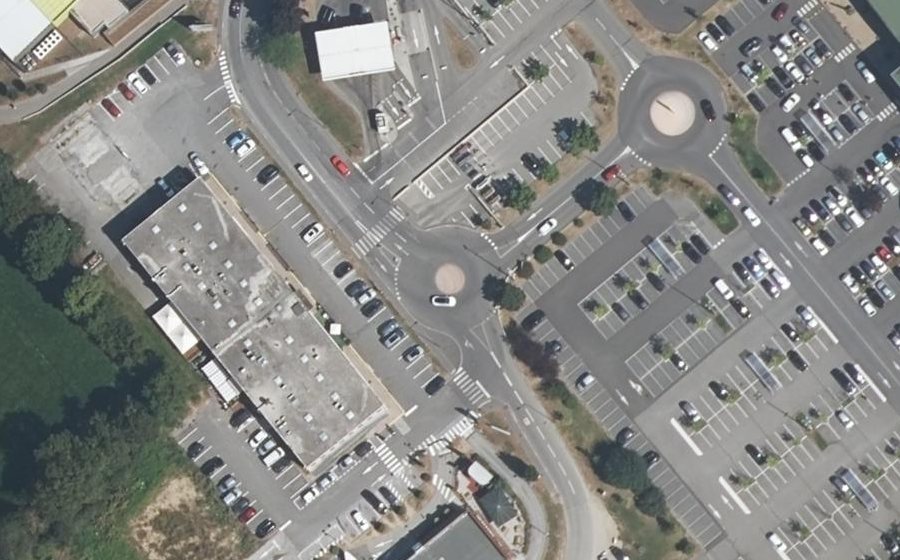 Vue aérienne du Mini-giratoire n°838561445