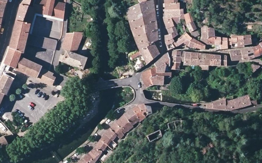 Vue aérienne du Mini-giratoire n°842530934