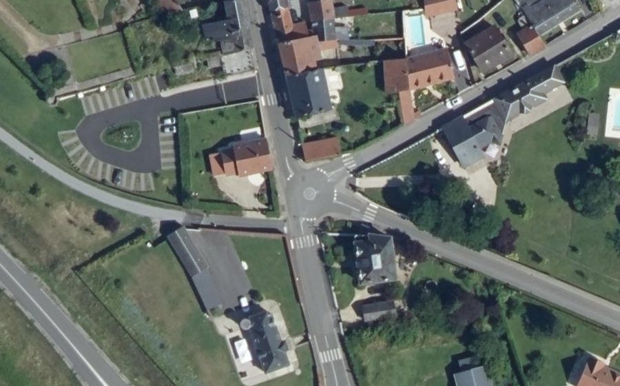 Vue aérienne du Mini-giratoire n°844844524