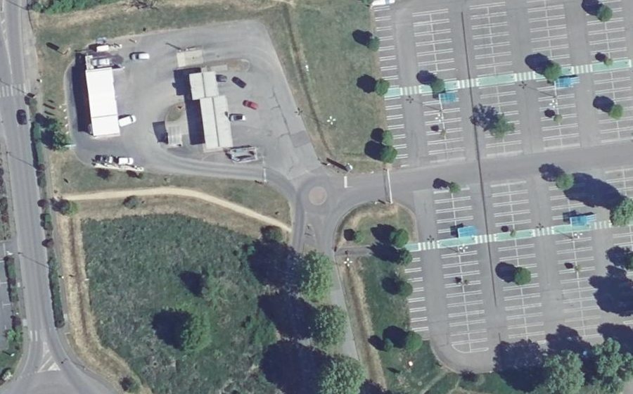 Vue aérienne du Mini-giratoire n°845637322