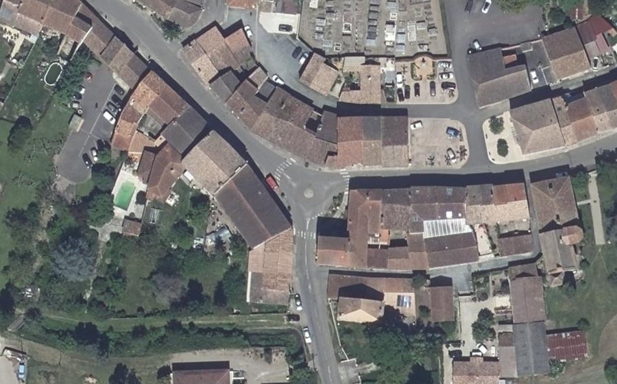 Vue aérienne du Mini-giratoire n°845798736