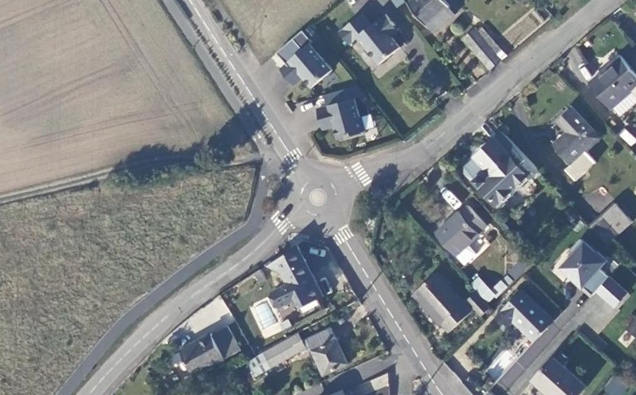 Vue aérienne du Mini-giratoire n°846259556