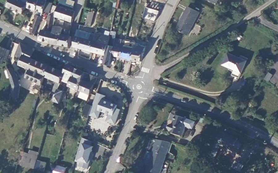Vue aérienne du Mini-giratoire n°846260542