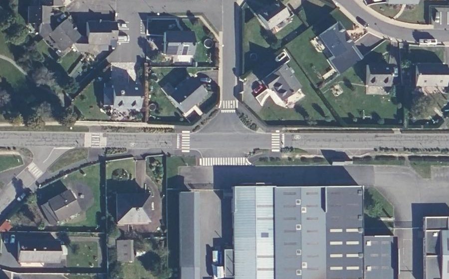 Vue aérienne du Mini-giratoire n°846296939