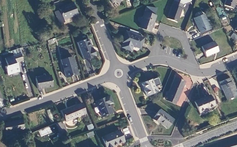 Vue aérienne du Mini-giratoire n°846350893