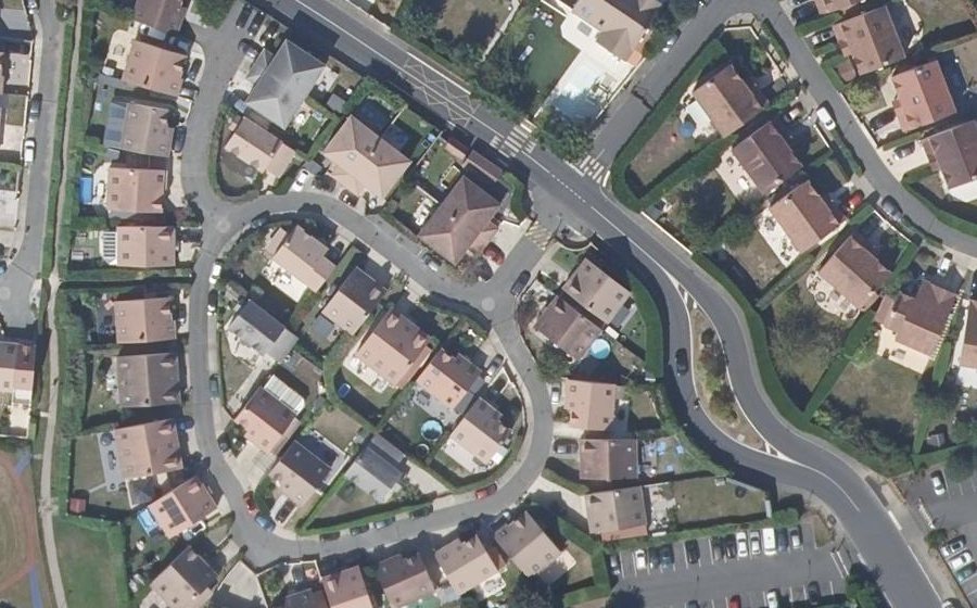 Vue aérienne du Mini-giratoire n°847801253