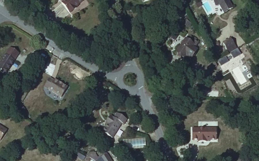 Vue aérienne du Mini-giratoire n°847883719