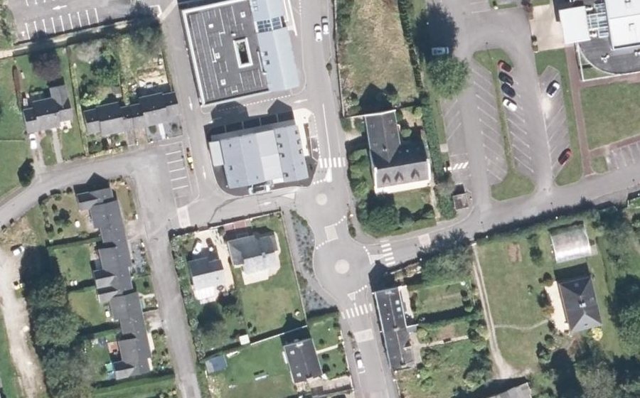 Vue aérienne du Mini-giratoire n°848016079
