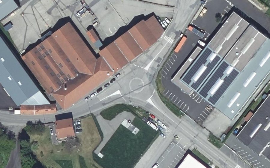 Vue aérienne du Mini-giratoire n°848821965