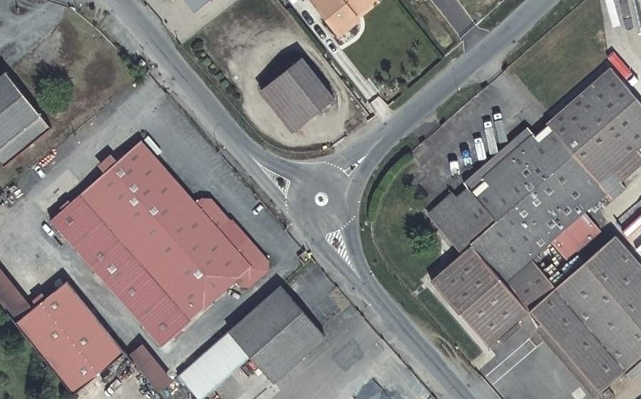 Vue aérienne du Mini-giratoire n°849160541