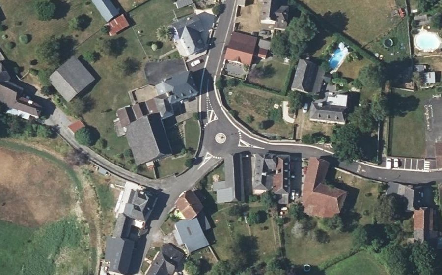 Vue aérienne du Mini-giratoire n°849877103