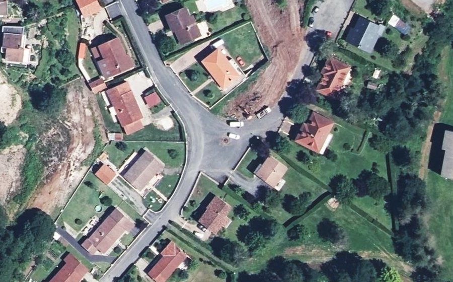 Vue aérienne du Mini-giratoire n°854560722