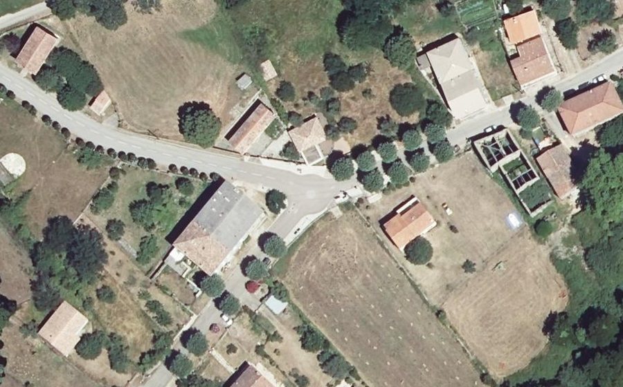 Vue aérienne du Mini-giratoire n°858320010