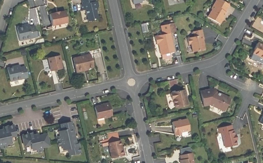 Vue aérienne du Mini-giratoire n°859366643