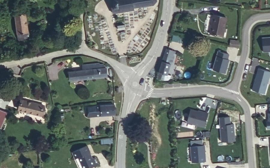 Vue aérienne du Mini-giratoire n°860647789